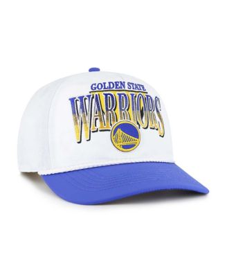 Men's White/Royal Golden State Warriors Tribute Two-Tone Hitch Adjustable Hat