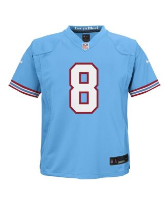 Toddler Will Levis Light Blue Tennessee Titans Alternate Oilers Throwback Game Jersey
