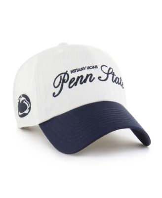 '47 Brand - Men's White Penn State Nittany Lions Contemporary Basics Foundation clean up Adjustable Hat