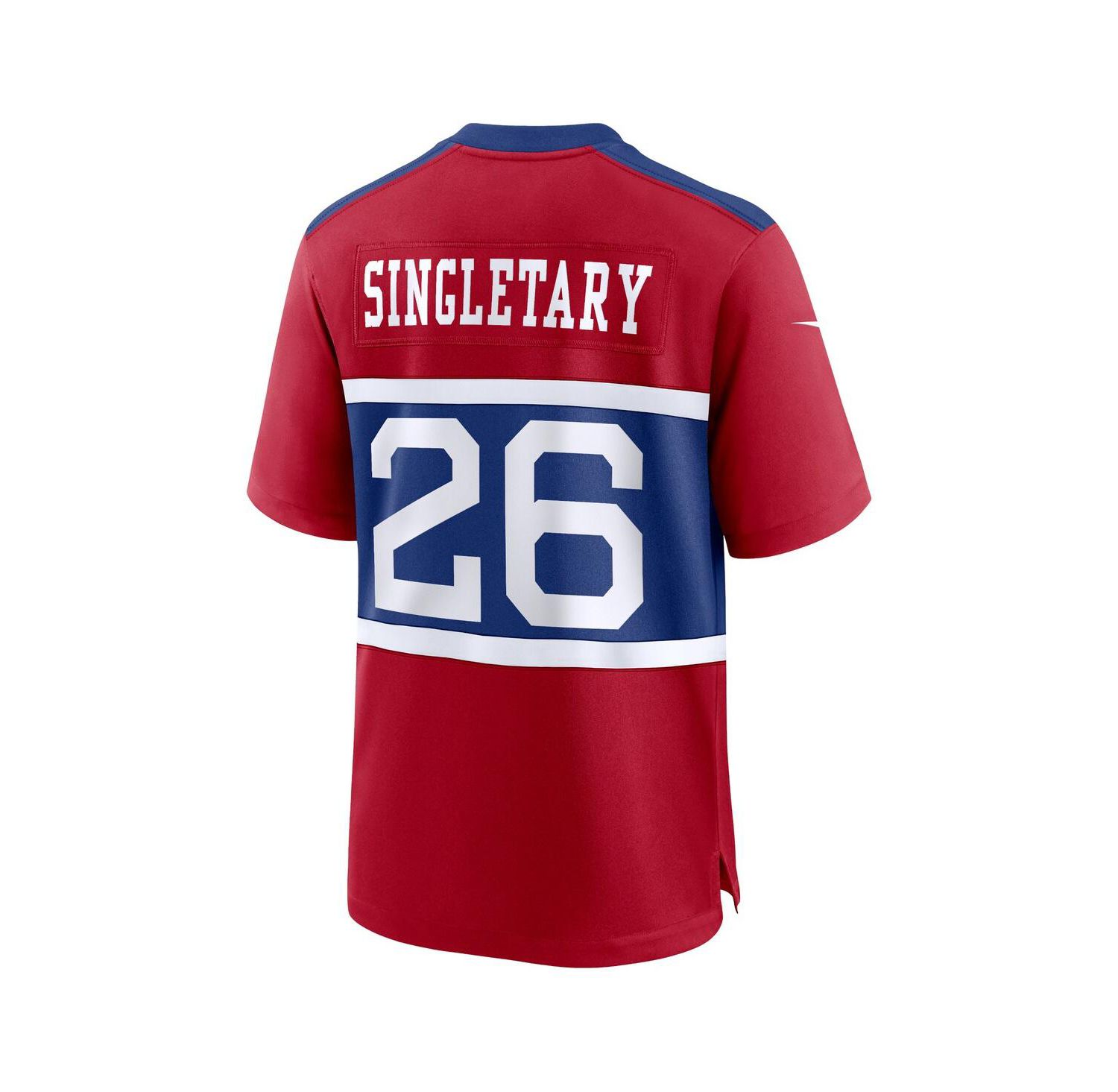 Big Boys and Girls Devin Singletary Red New York Giants Game Jersey