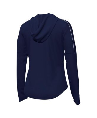 Women's Navy Auburn Tigers Gameday Knockout Long Sleeve Hooded T-Shirt