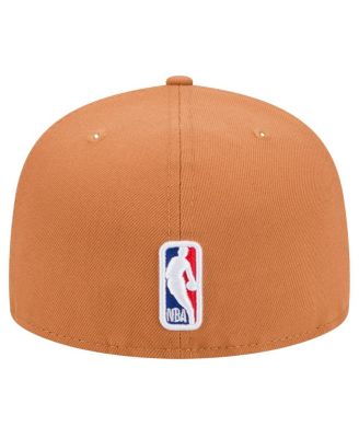 Men's Tan Philadelphia 76ers Color Pack 59FIFTY Fitted Hat