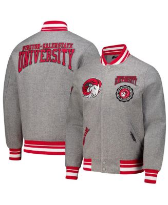 Pro Standard Men's Heather Gray Winston-Salem State Rams Crest Wool ...