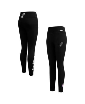 Pro Standard - Women's Black San Antonio Spurs Paint the City Tri-Blend Jersey Leggings