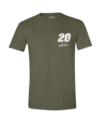 Men's Green Christopher Bell Flag T-Shirt