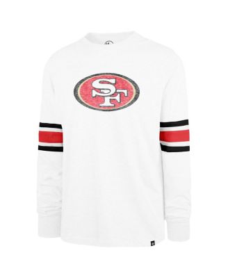 Men's White San Francisco 49ers Gridiron Premier Brex Long Sleeve T-Shirt