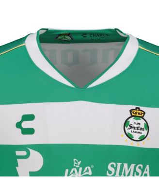 Men's Green Santos Laguna 2025/26 Home Authentic Jersey