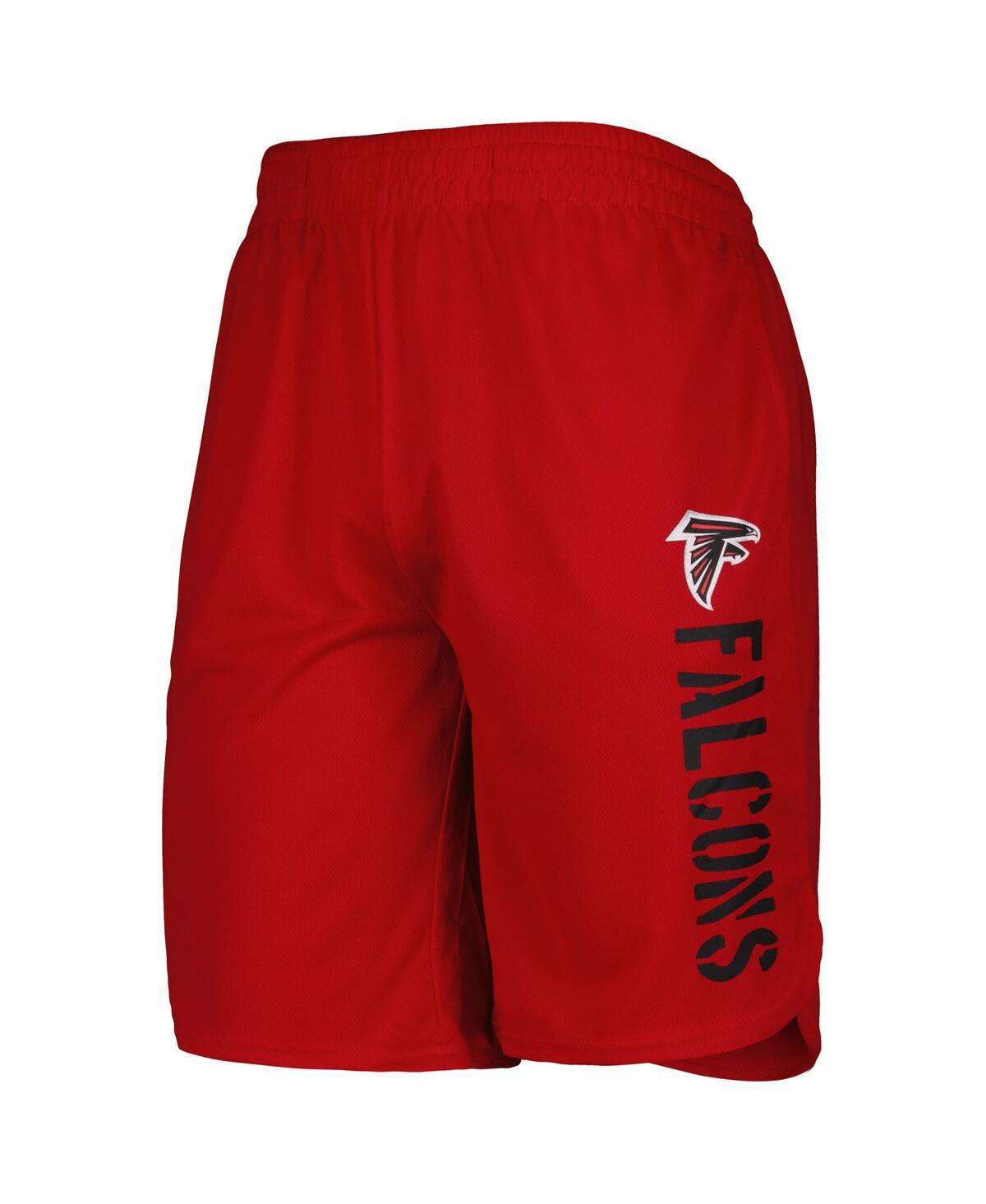 Msx By Michael Strahan Men's Red Atlanta Falcons Team Shorts In Red
