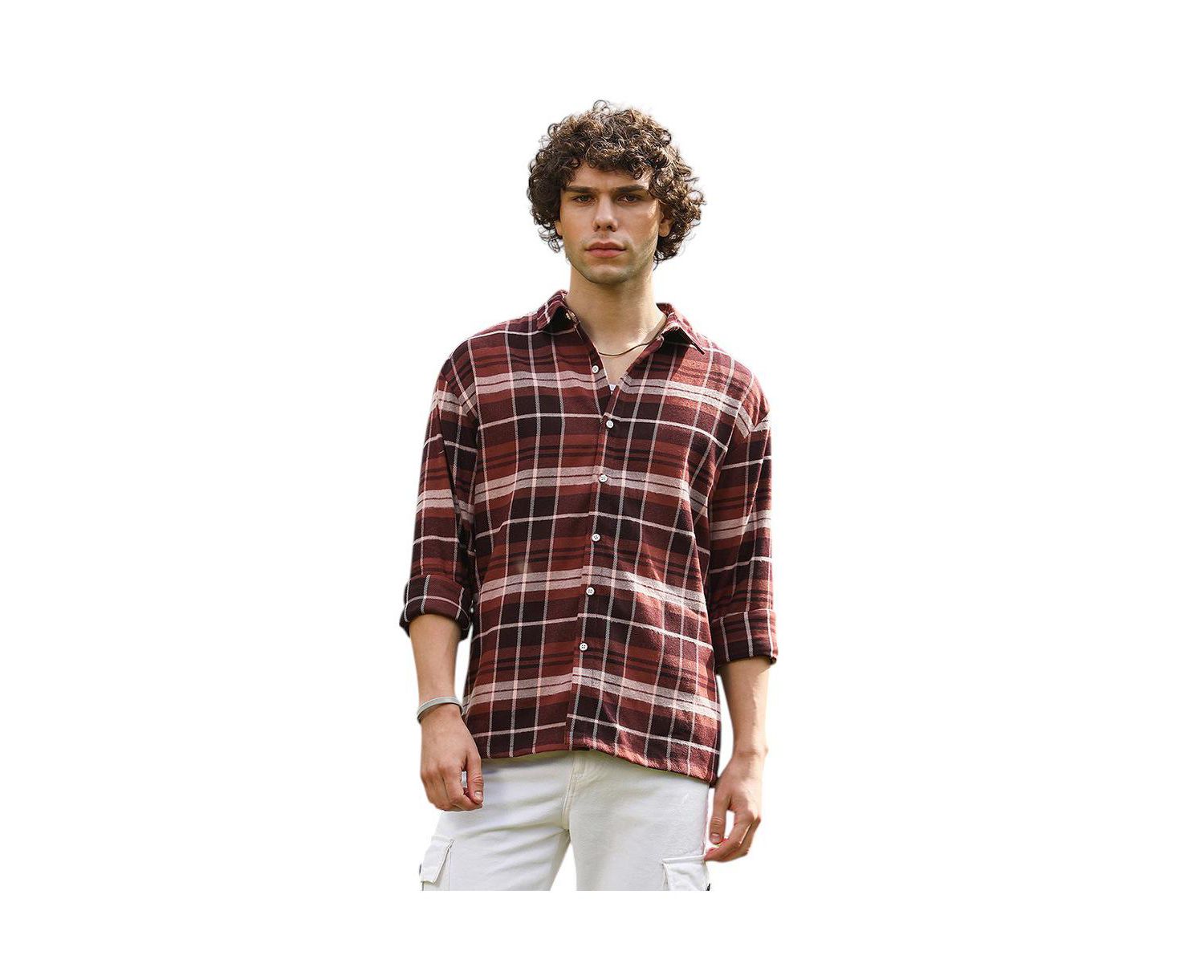 Men's Tartan Plaid Shacket