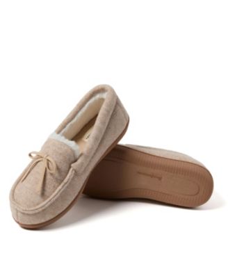 Women's Hayes Soft Knit Moccasin House Shoe Slipper