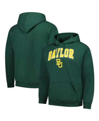 Fanatics Unlabeled - Men's Green Baylor Bears Fleece Pullover Hoodie
