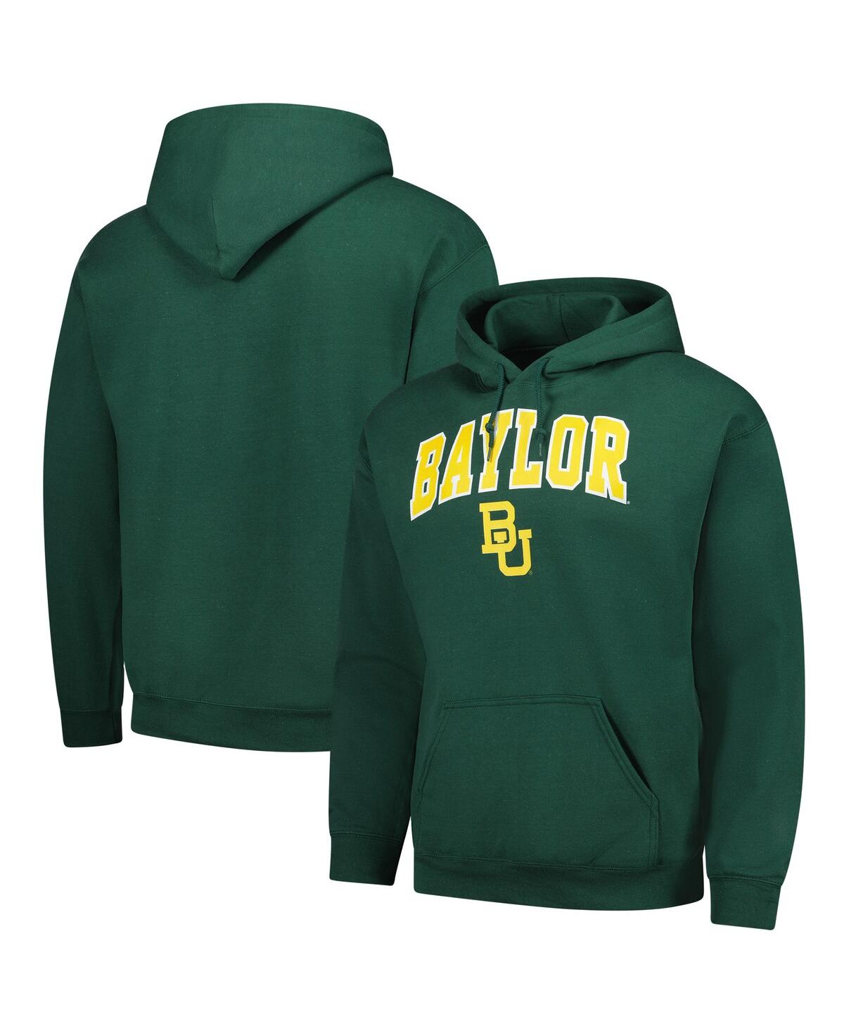 Fanatics Unlabeled Men's Green Baylor Bears Fleece Pullover Hoodie In Green