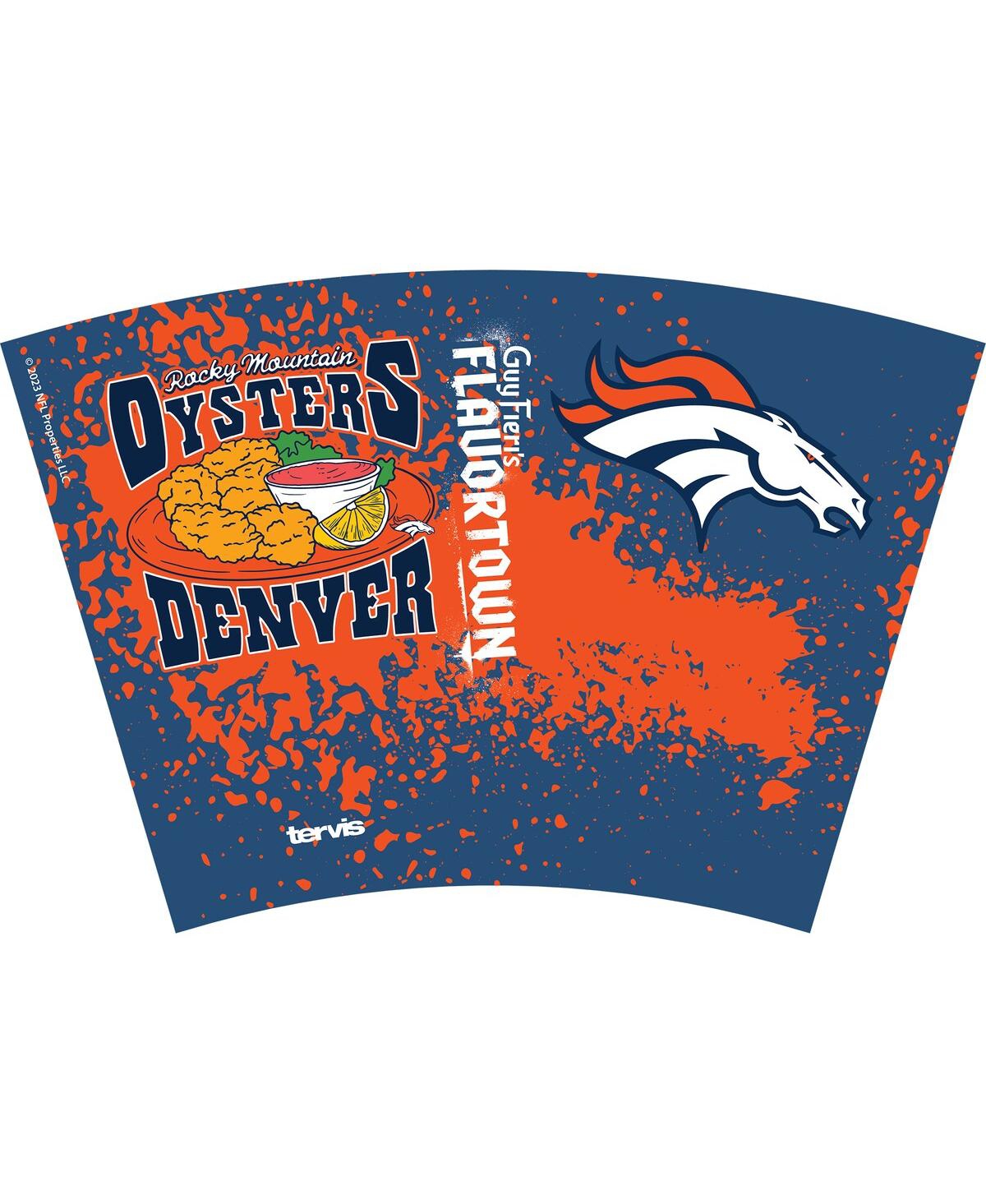 Guy Fieri's Flavortown X Tervis Denver Broncos Nfl 24oz. Classic Tumbler In Transparent