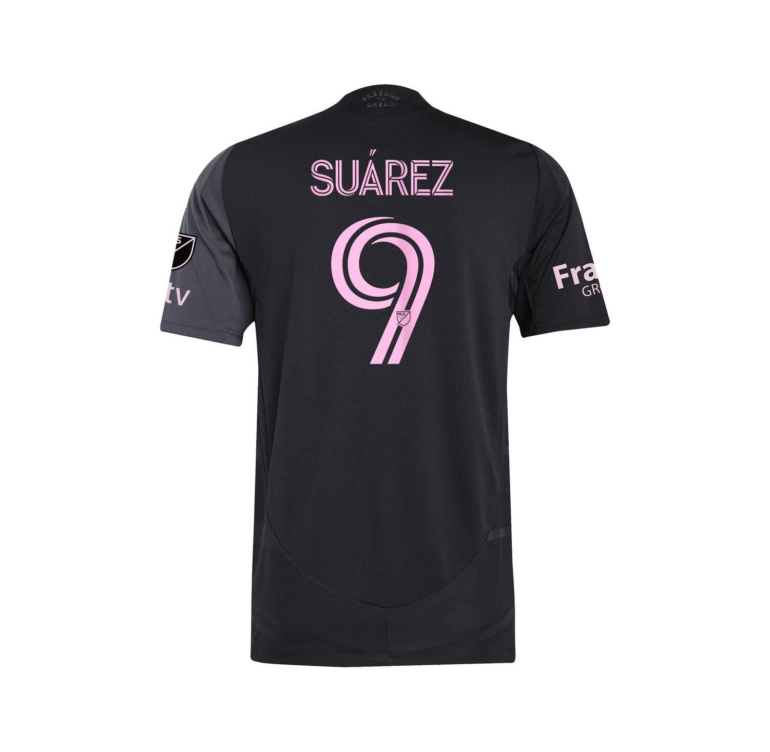 Men's Luis Suárez Black Inter Miami CF 2025 The Fortitude Kit Authentic Player Jersey