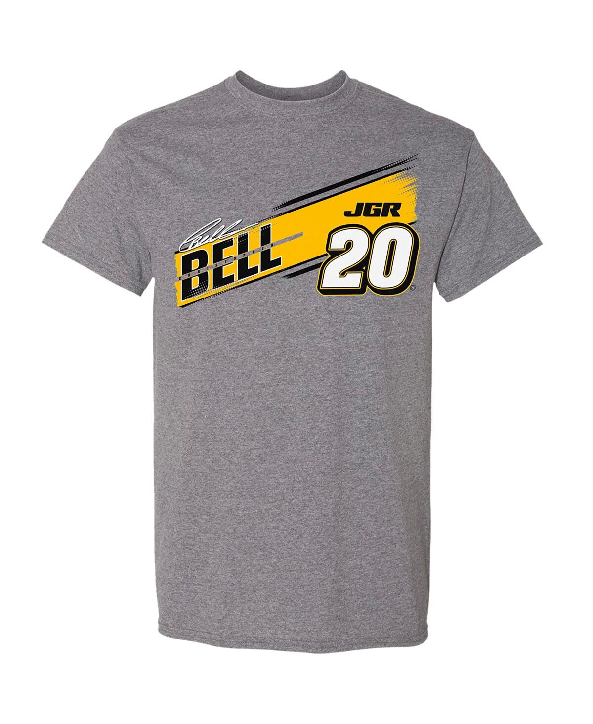 Joe Gibbs Racing Team Collection Men's Heather Gray Christopher Bell Dewalt Car T-shirt In Gray