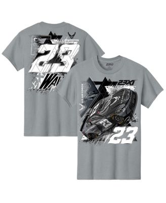 23xi Racing - Men's Gray Bubba Wallace U.S. Air Force Car T-Shirt