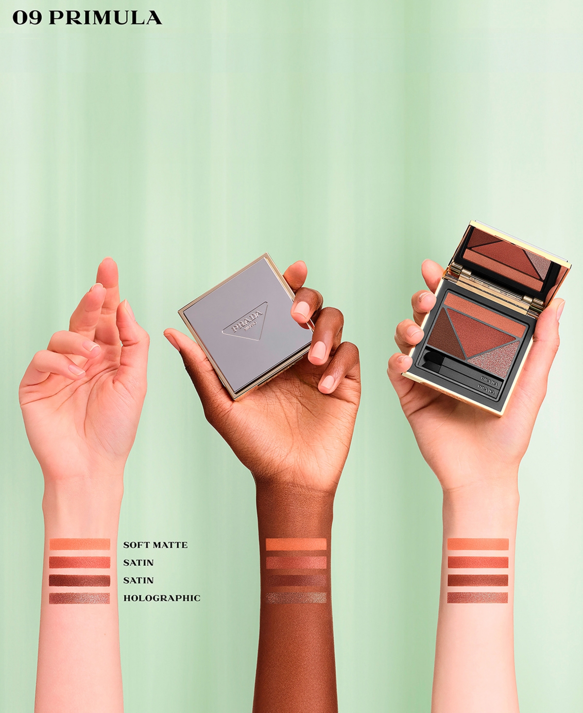 Prada Beauty Dimensions Durable Multi-effect Eyeshadow Palette In Purple