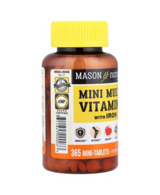 Mason Vitamins Mason Daily Multiple Vitamins With Iron Tablets