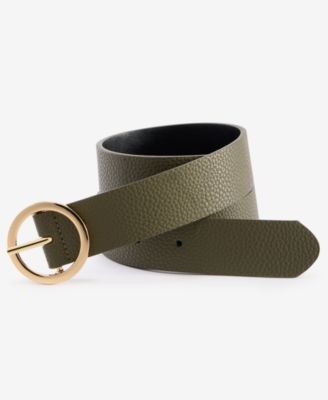 Steve Madden - Pebble Reversible to Smooth Belt