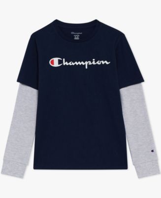 Champion Big Boys Layered-Look Graphic T-Shirt - Macy's