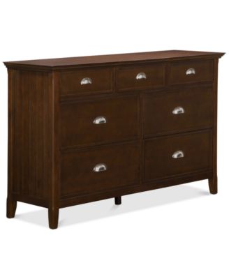 Simpli Home - Avery Bedroom Dresser, Direct Ship