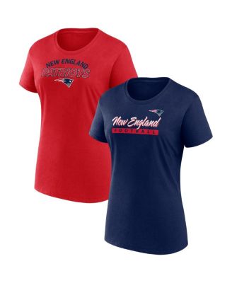 Fanatics - Women's 2-Pack New England Patriots Risk T-Shirt Combo