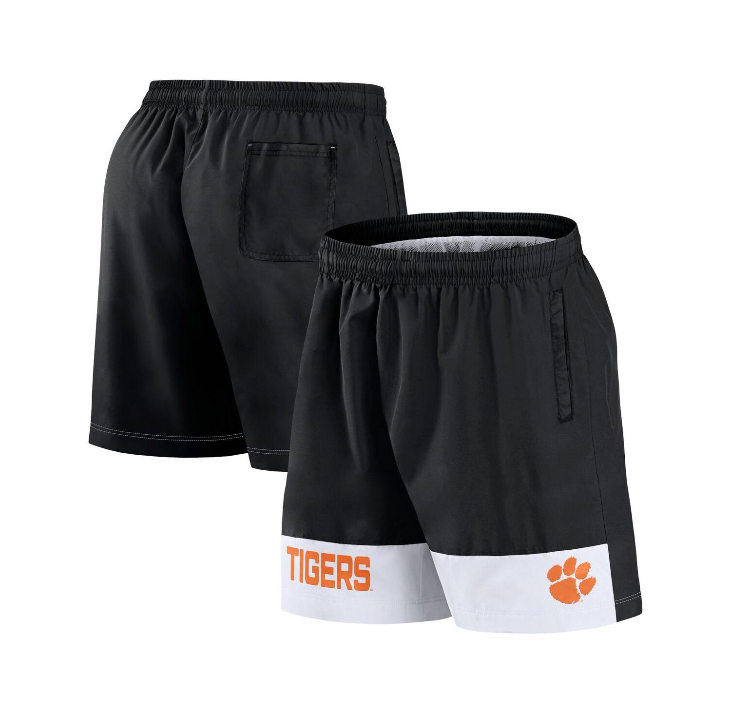 Men's Black Clemson Tigers Elements Intensity Woven Shorts
