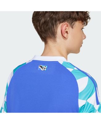 Big Boys and Girls Blue Seattle Sounders FC 2025 Third Replica Jersey