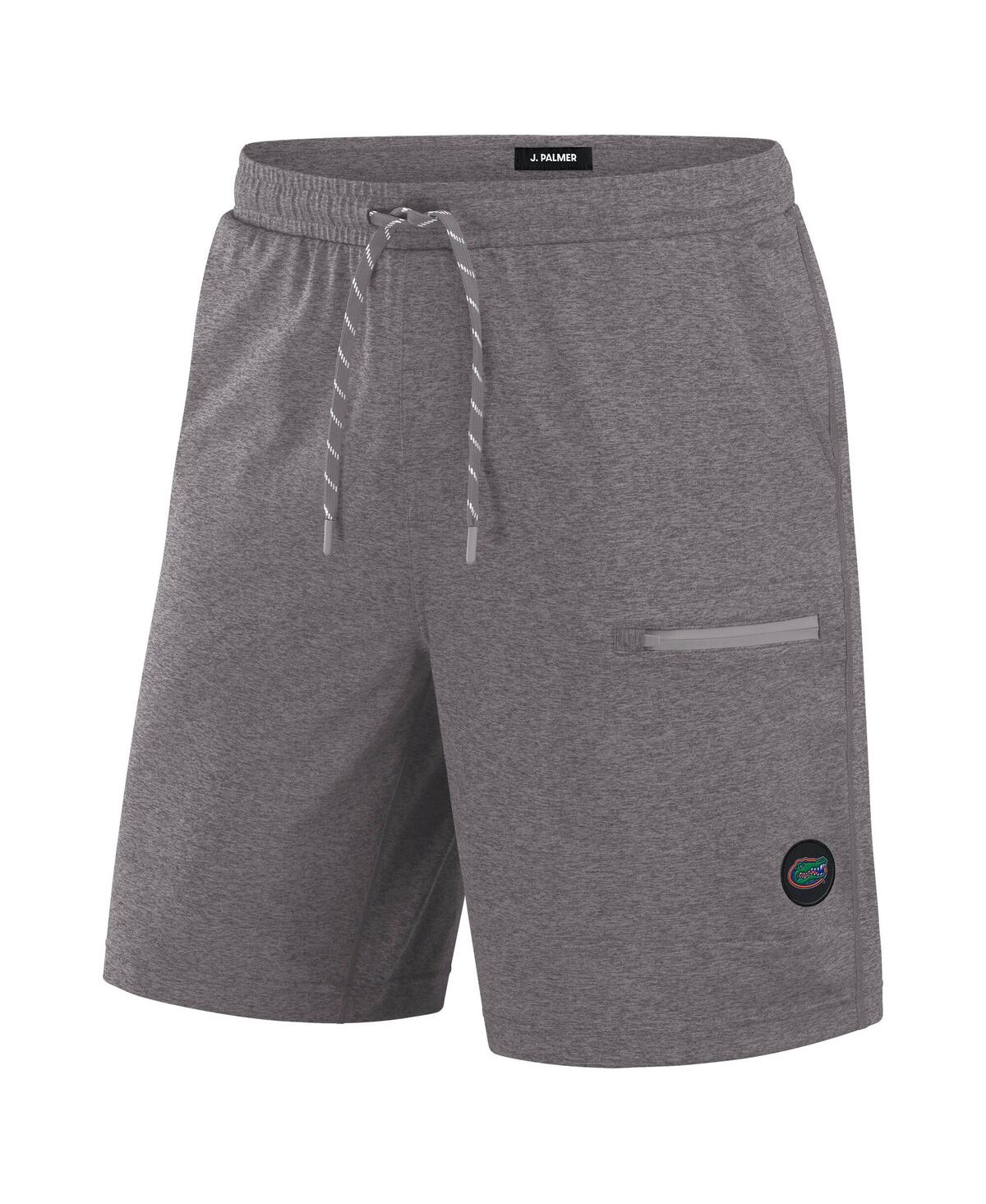 J. Palmer Men's Graphite Florida Gators Home Game Shorts In Gray
