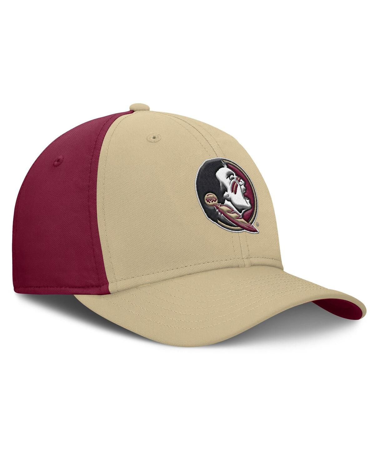 Nike Men's Gold/garnet Florida State Seminoles 2025 Sideline Rise Local Performance Flex Hat