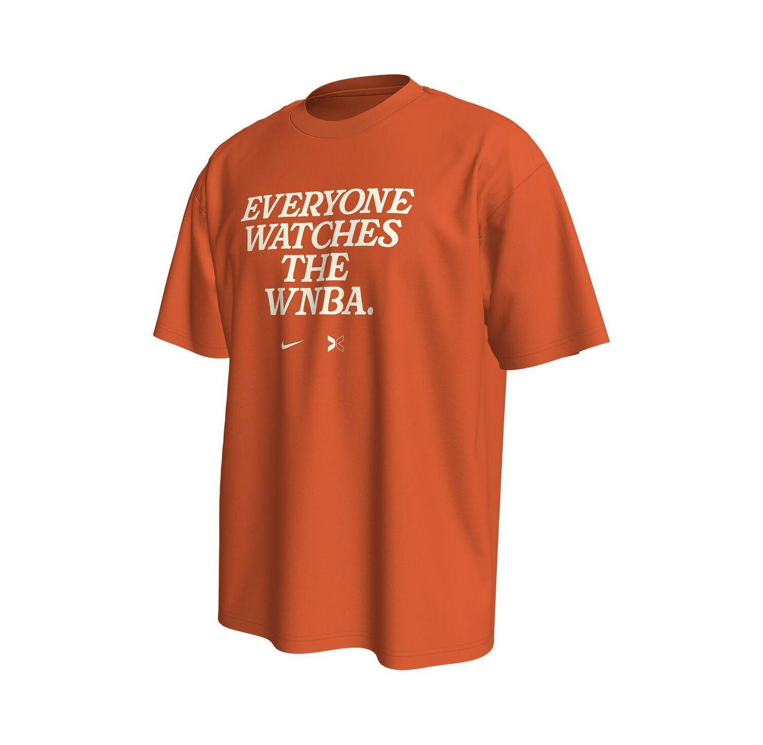x TOGETHXR Men's and Women's Everyone Watches The WNBA Orange T-Shirt