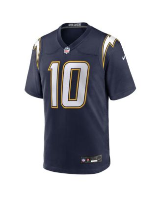 Men's Justin Herbert Navy Los Angeles Chargers Alternate Super Chargers Game Player Jersey