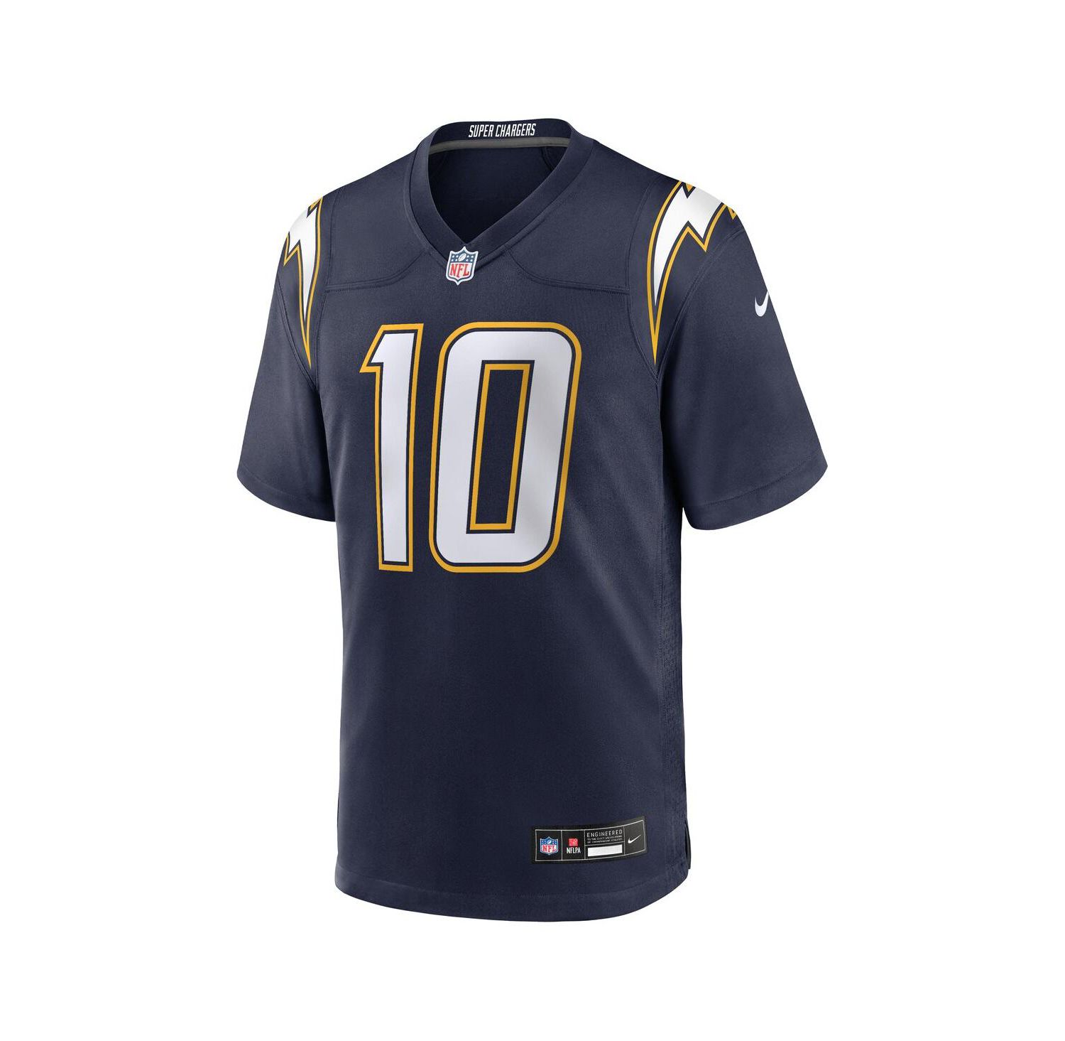 Men's Justin Herbert Navy Los Angeles Chargers Alternate Super Chargers Game Player Jersey