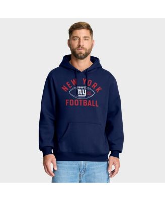 Fanatics - Men's Navy New York Giants Fumblerooski Legacy Pullover Hoodie