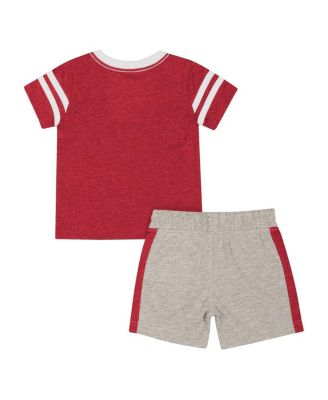 Baby Boys and Girls Crimson Alabama Crimson Tide T-Shirt and Shorts Set