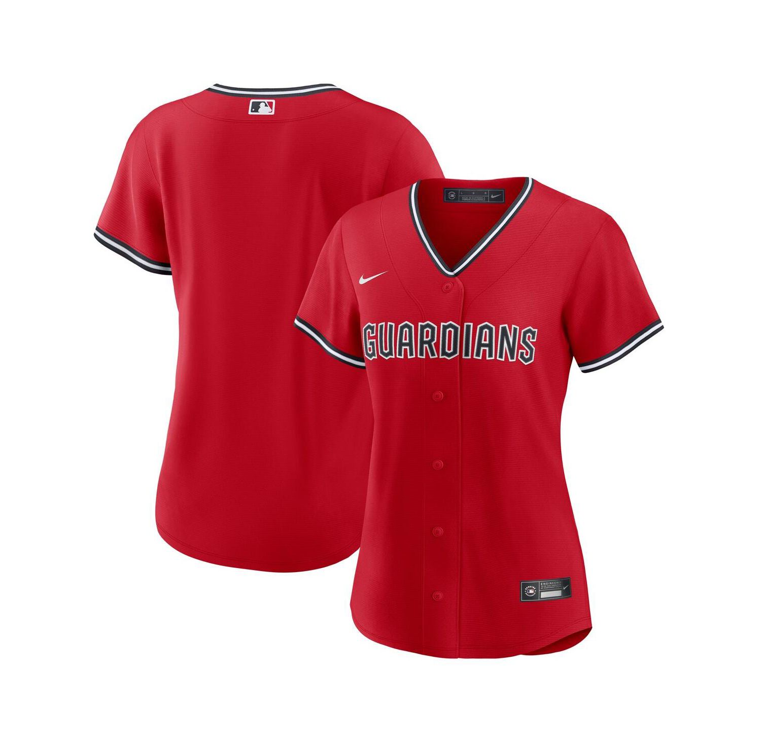 Women's Red Cleveland Guardians Alternate 2 Replica Jersey