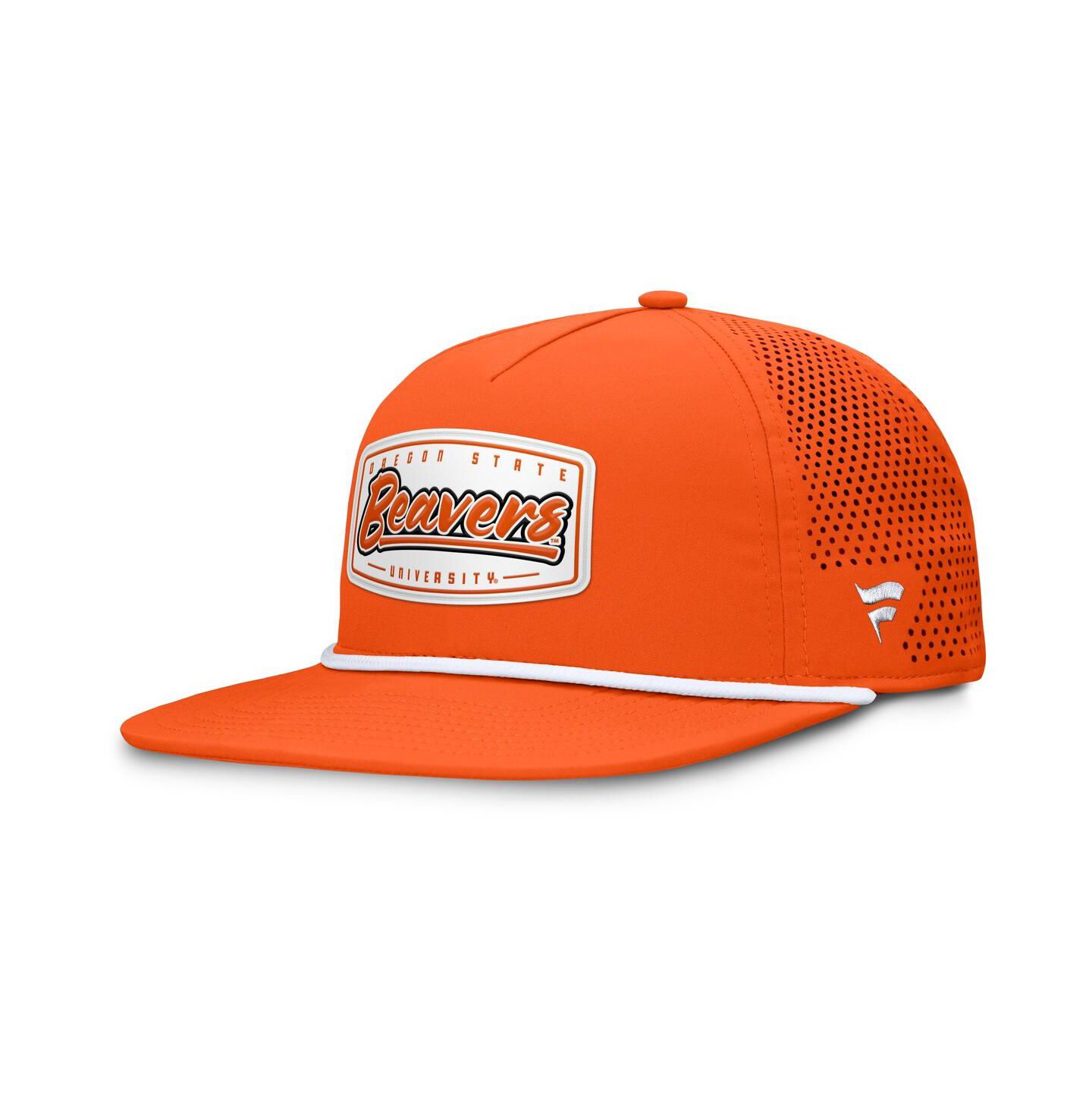 Мужская кепка Fanatics Orange Oregon State Beavers Expedition Rope Adjustable Hat — фото 1