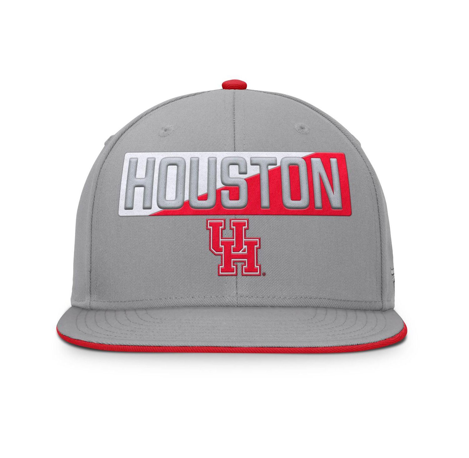 Men's Gray Houston Cougars Duo Snapback Hat