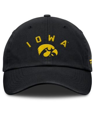 Men's Black Iowa Hawkeyes Myth Adjustable Hat