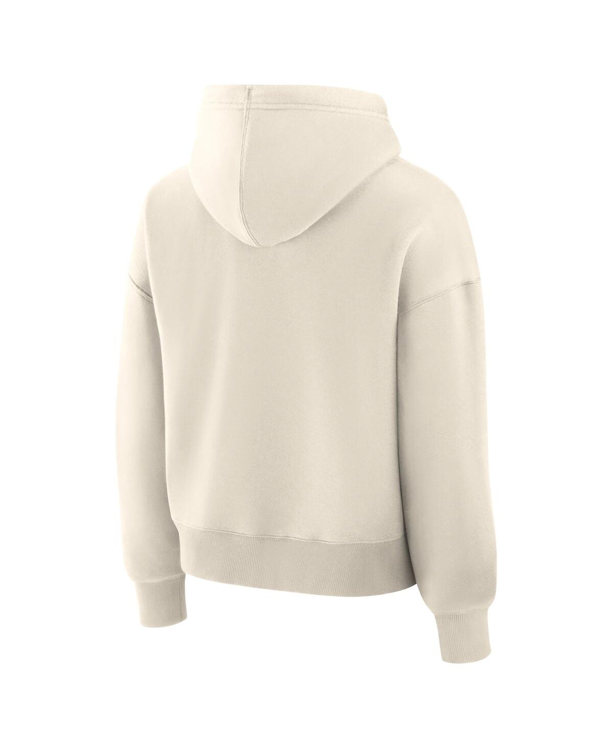 Fanatics Women's Cream Dallas Cowboys Dove Legacy Pullover Hoodie In White