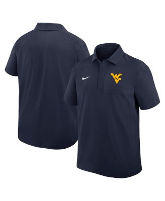 Nike - Men's Navy West Virginia Mountaineers 2025 Coaches Sideline Polo Shirt