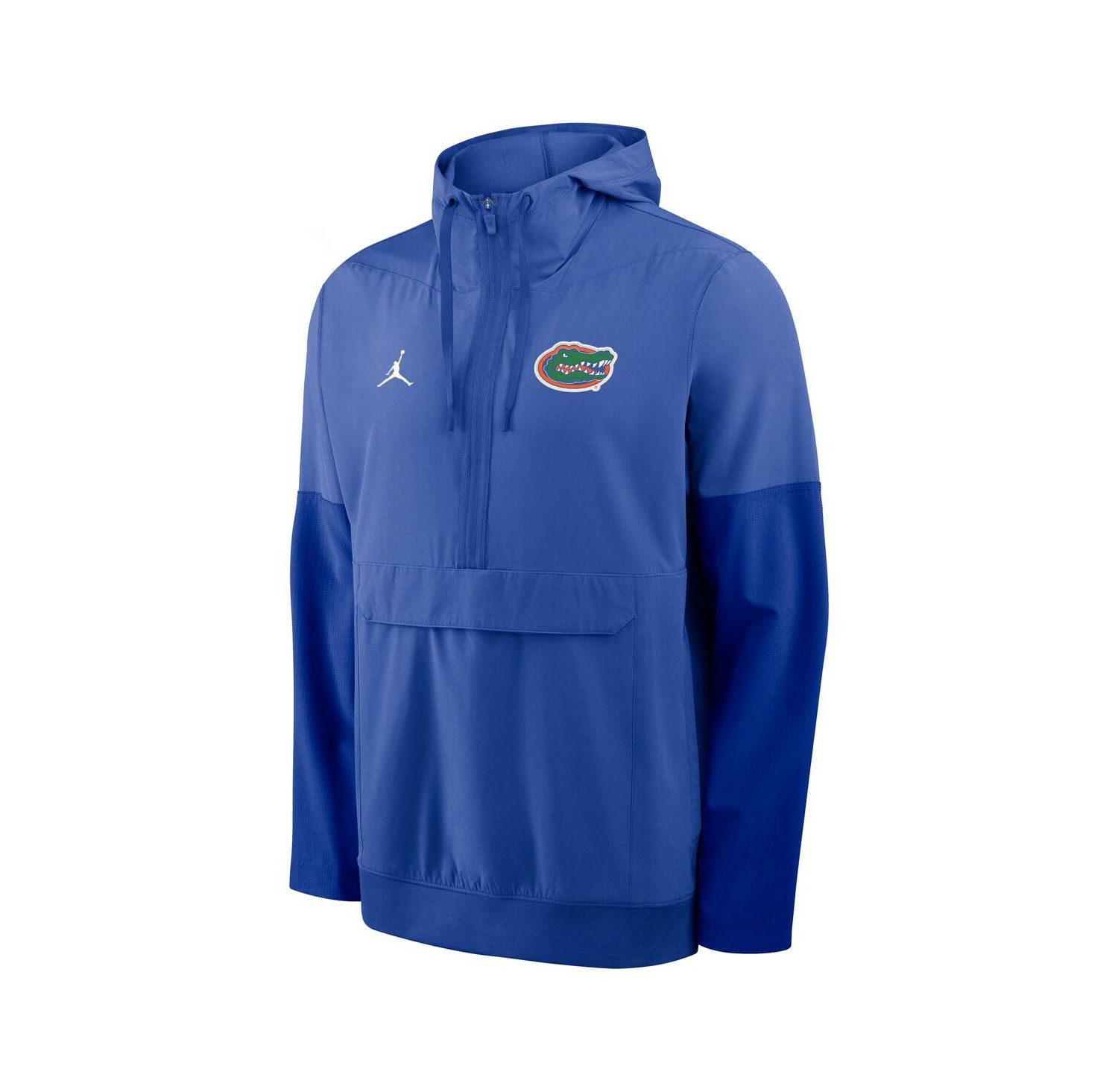 Men's Royal Florida Gators Anorak Half-Zip Hoodie Jacket