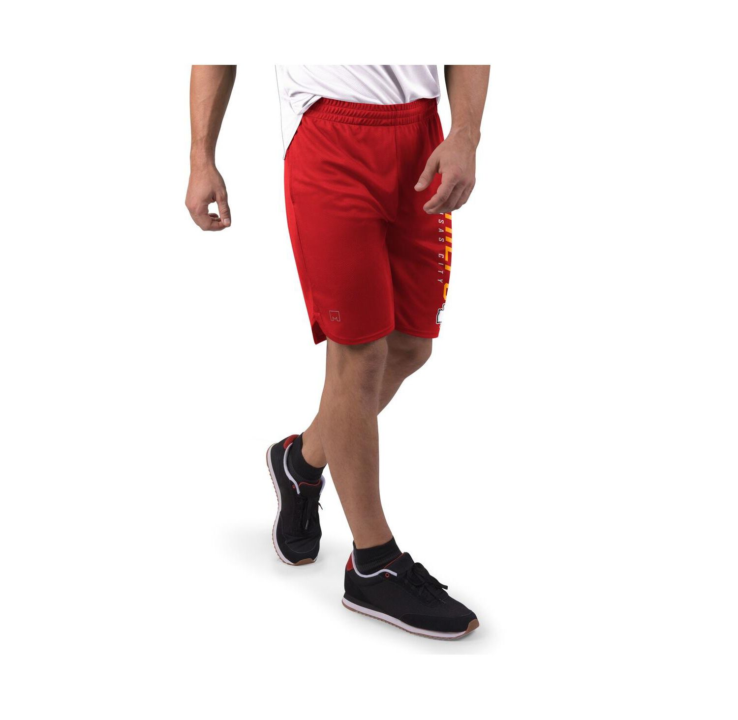 Men's Red Kansas City Chiefs Mesh Shorts