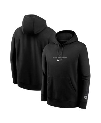 Nike - Men's Black San Francisco Giants Lights Out Club Fleece Pullover Hoodie