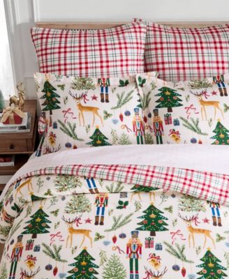 Home Nutcracker Reversible 2-Pc. Comforter Set, Twin