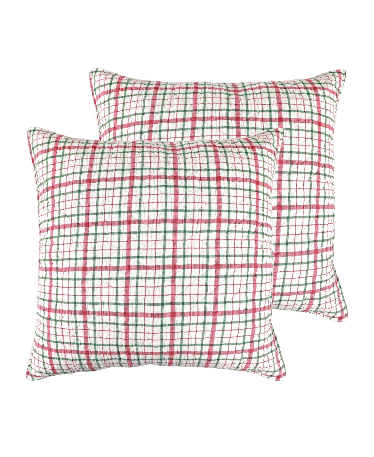 Levtex Home Tinsel Tidings 2-Pc. Sham Set, European