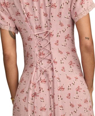 Women's Simone Floral-Print Midi Dress