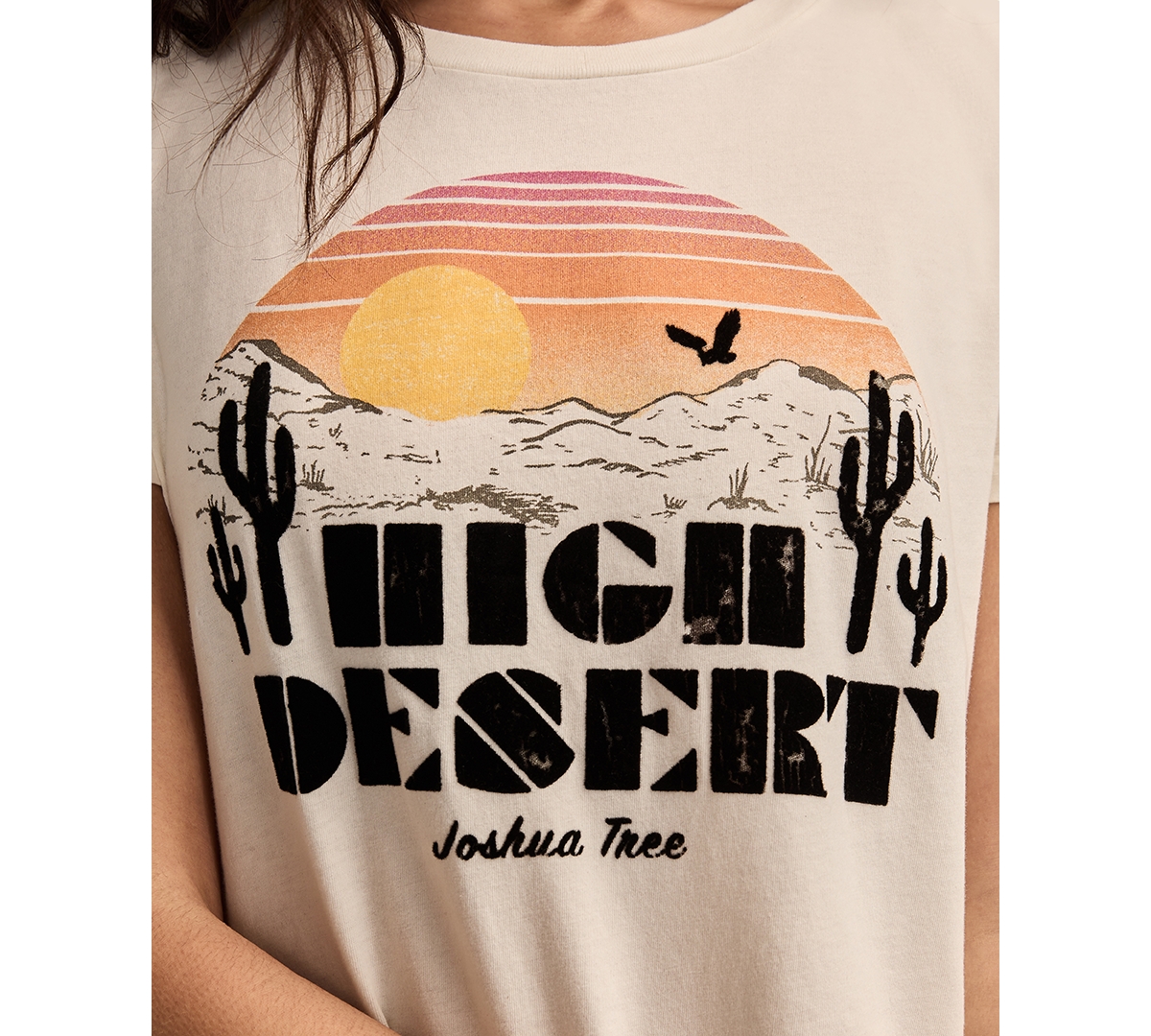 Lucky Brand High Desert Graphic T-shirt In Neutral