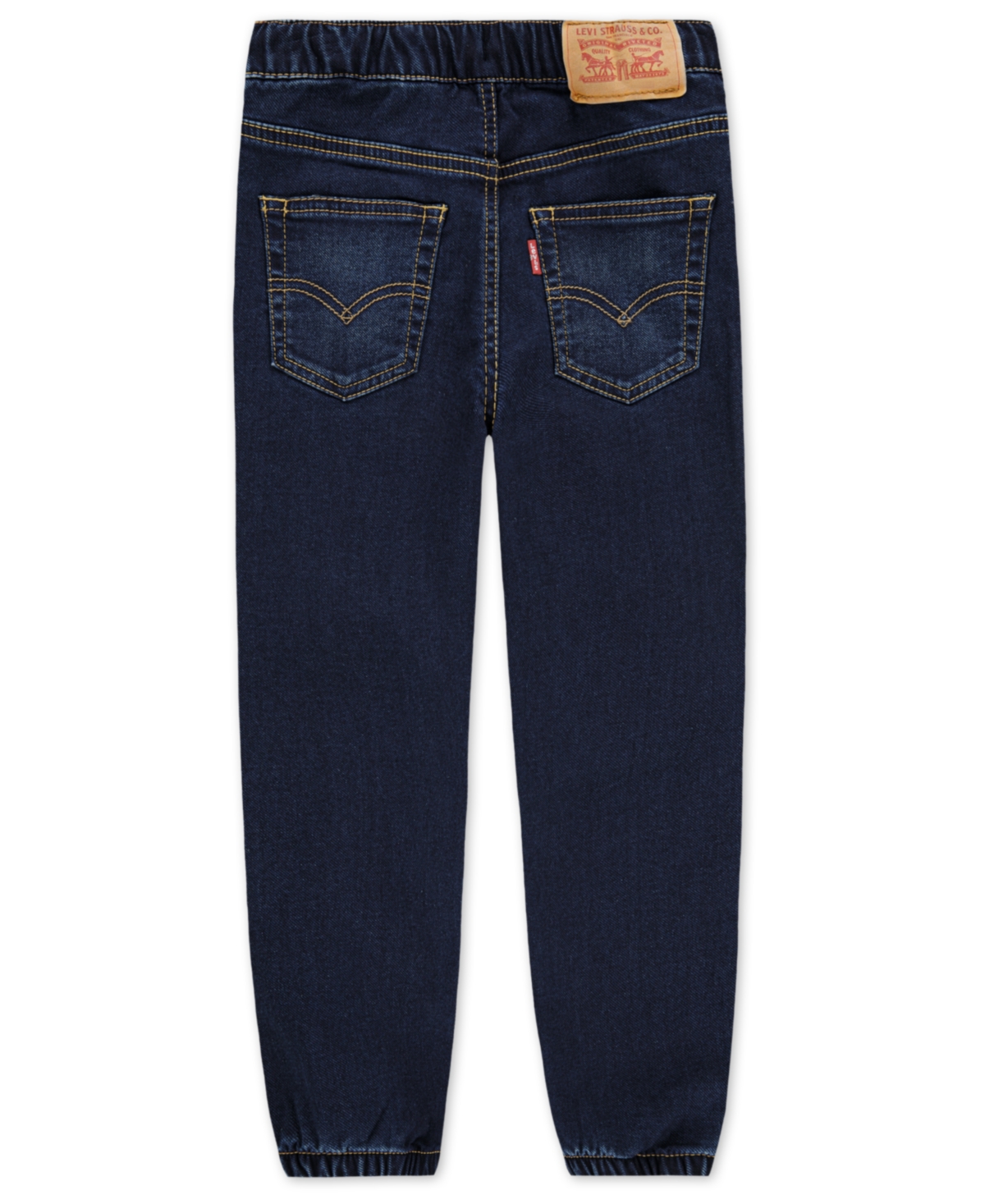 Levi's Toddler Boys Relaxed Fit Denim Joggers In Blue
