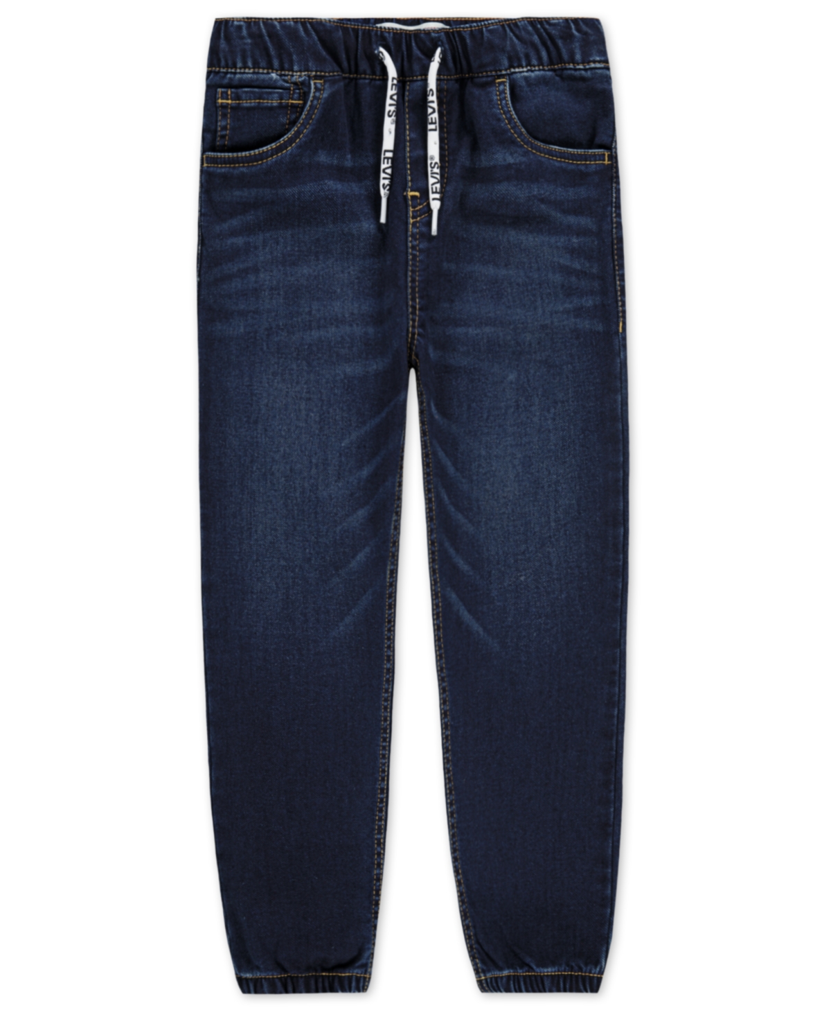 Levi's Toddler Boys Relaxed Fit Denim Joggers In Blue